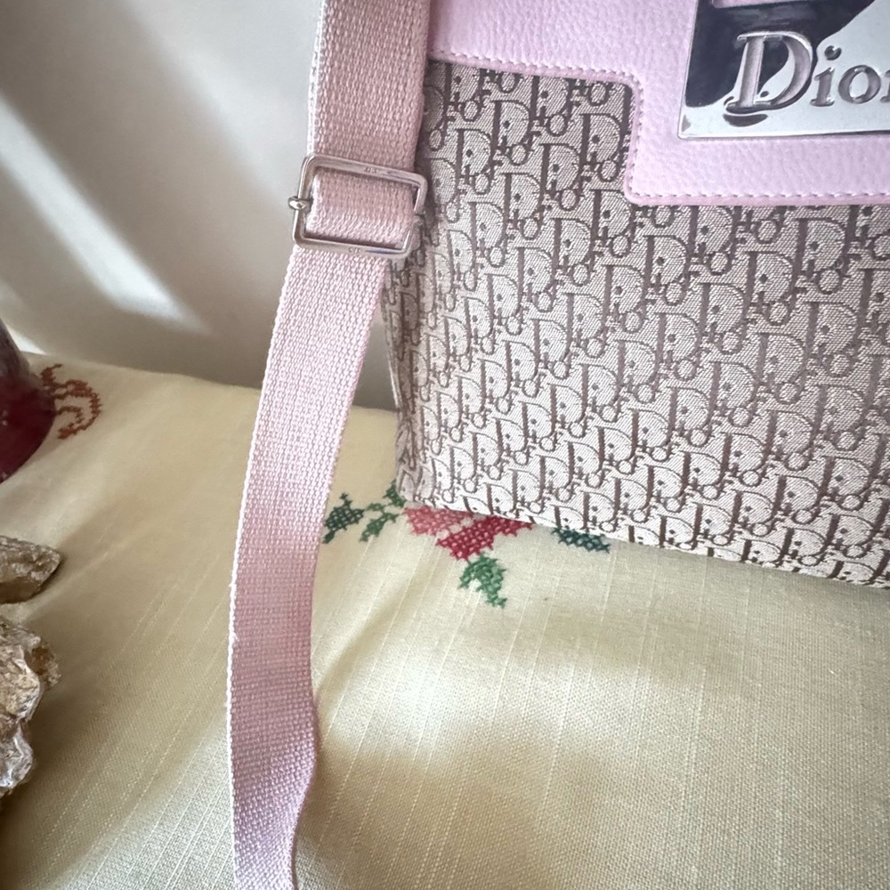 Christian Dior Pink Monogram Canvas Diorissimo St… - image 8